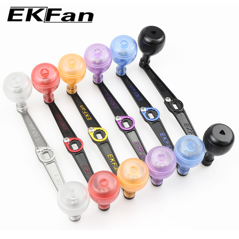 Fishing Boat Steering Wheel - Ekfan 130mm alças de liga ultraleve