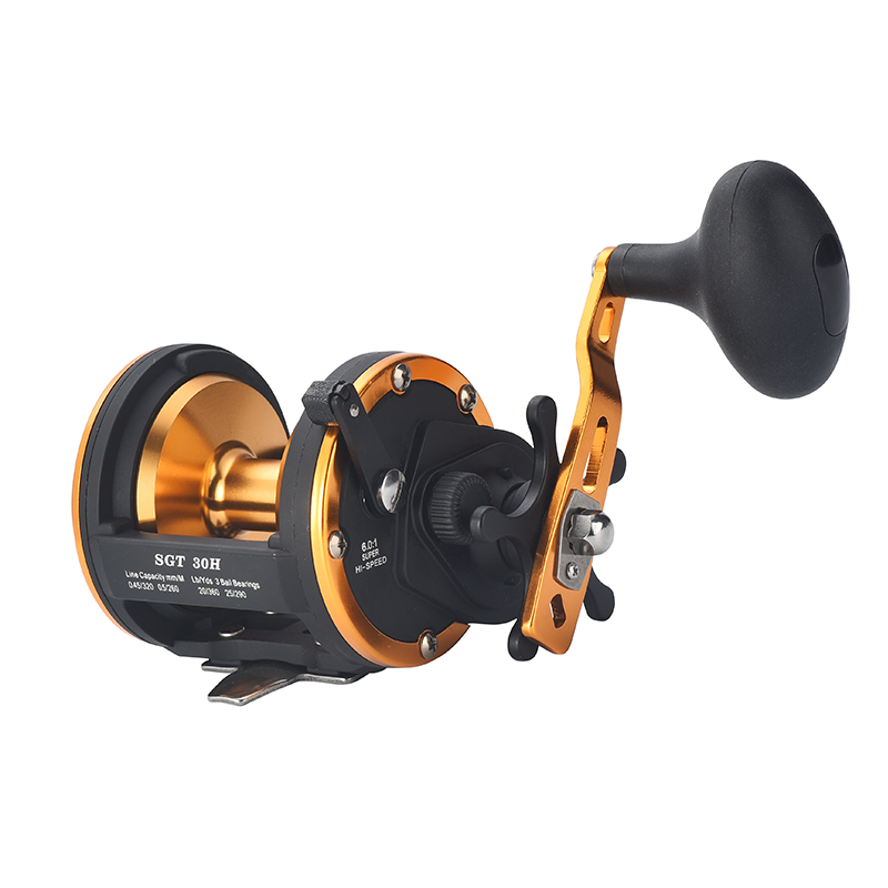 Fishing Boat Steering Wheel - Carretilha de Pesca Lizard com Tambor