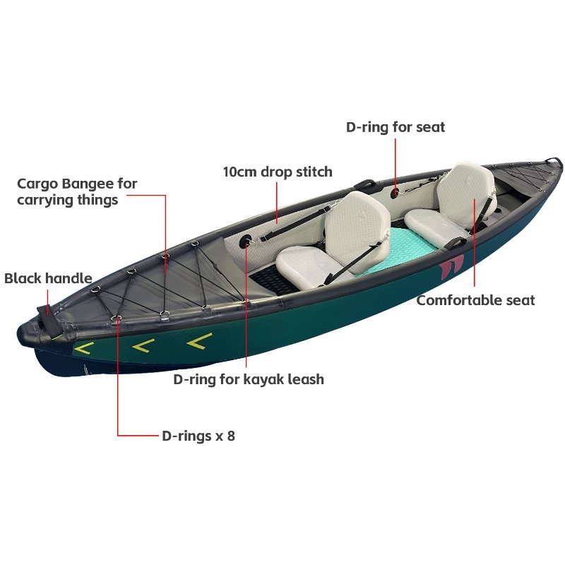 Novo Design de Caiaque Infláve - Fishing Boat Inflatable avaliação e preço