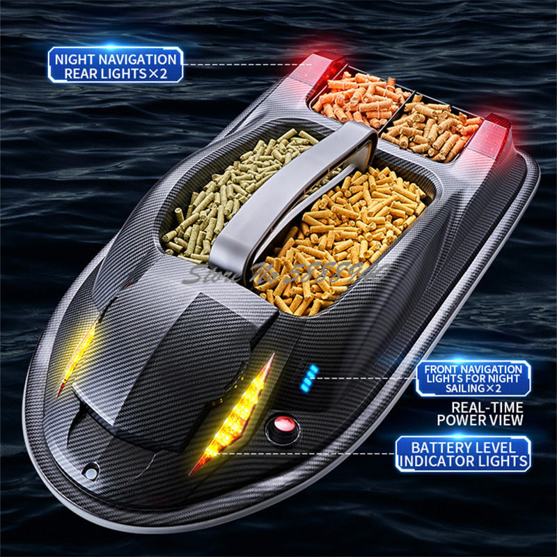 Barco de Pesca RC Inteligente  - Fishing Boat Navigation Light avaliação e preço